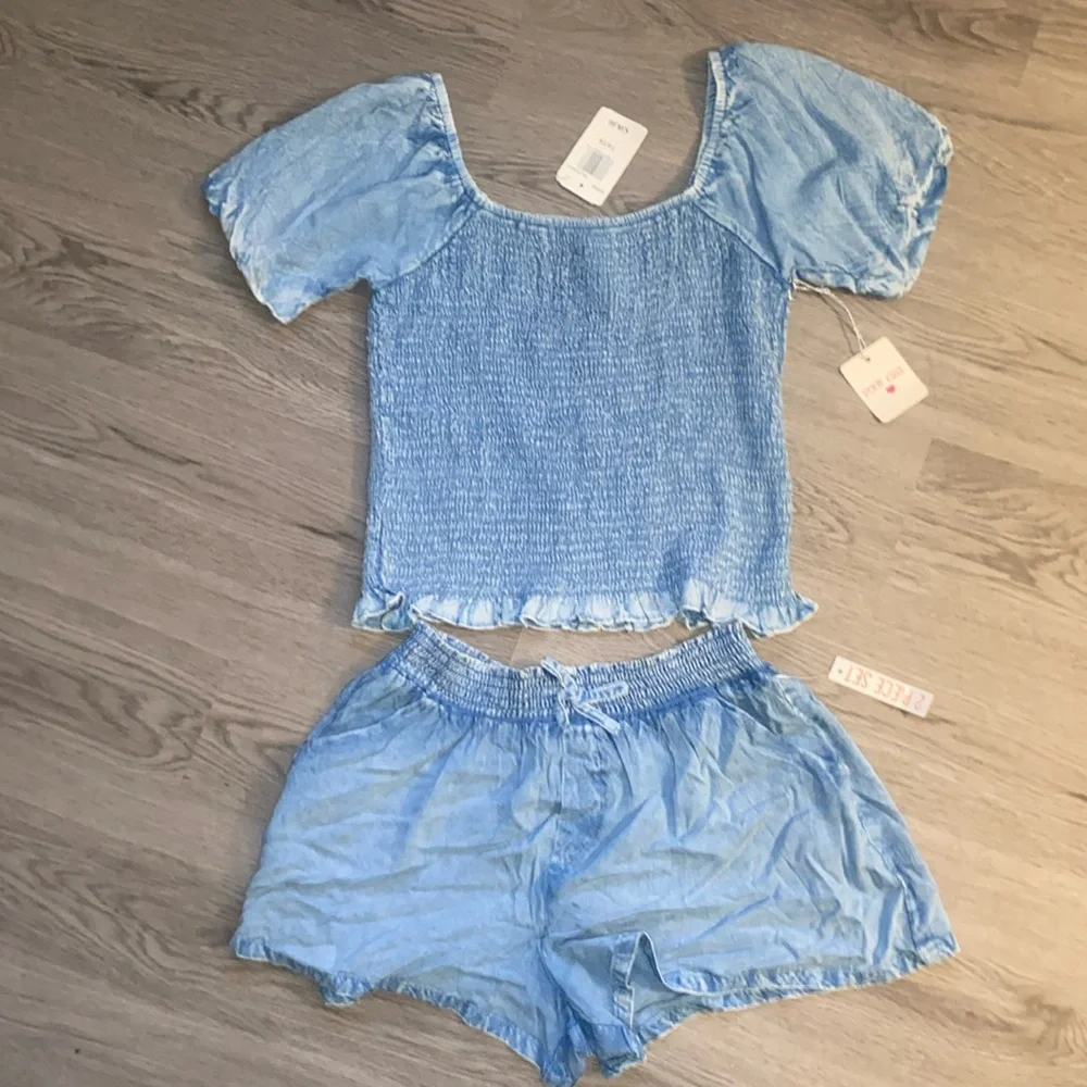 Poof Girl Denim Set
